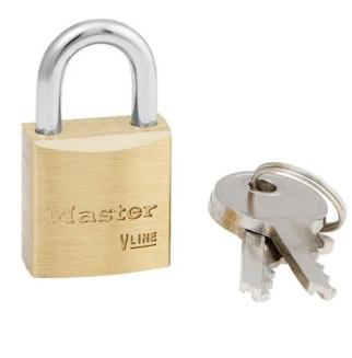 Solid Brass Padlock With Keys