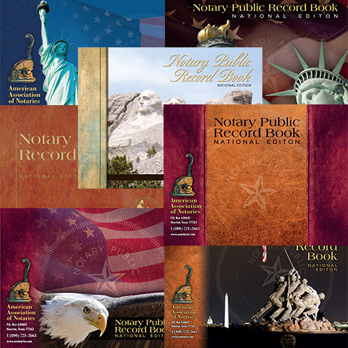 Idaho Notary Record Book (Journal) - 242 entries