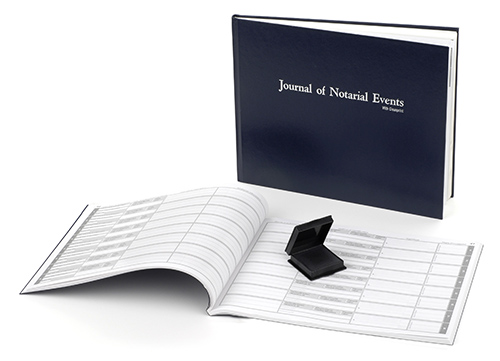 Idaho Hard Cover Notary Journal - 488 Entries